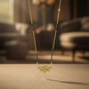 Gold Plated Eye Leaf Pattern Mangalsutra