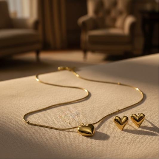 Gold Plated Forever Love Combo