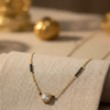 Gold Plated Minimalist AD Pendent Mangalsutra