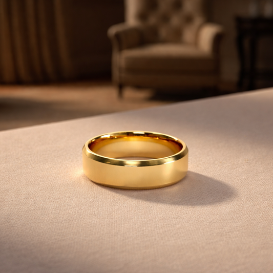 Gold Plated Band Ring