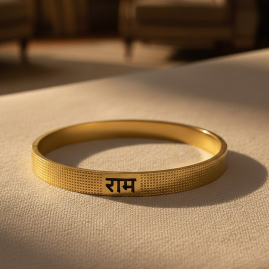 Gold Plated "Ram" Bracelet