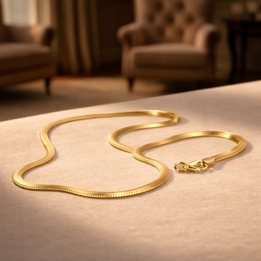 Gold Plated Snake Chain (Big)