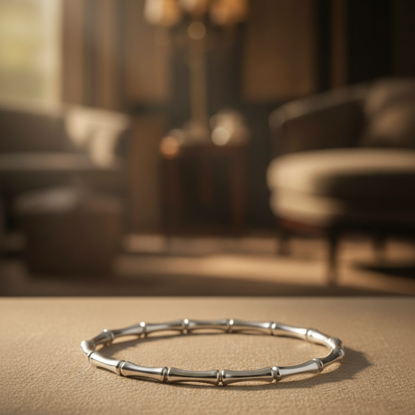 stainless steel bamboo bracelet