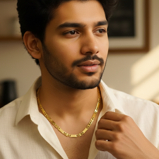 Gold Plated Sheet Chain