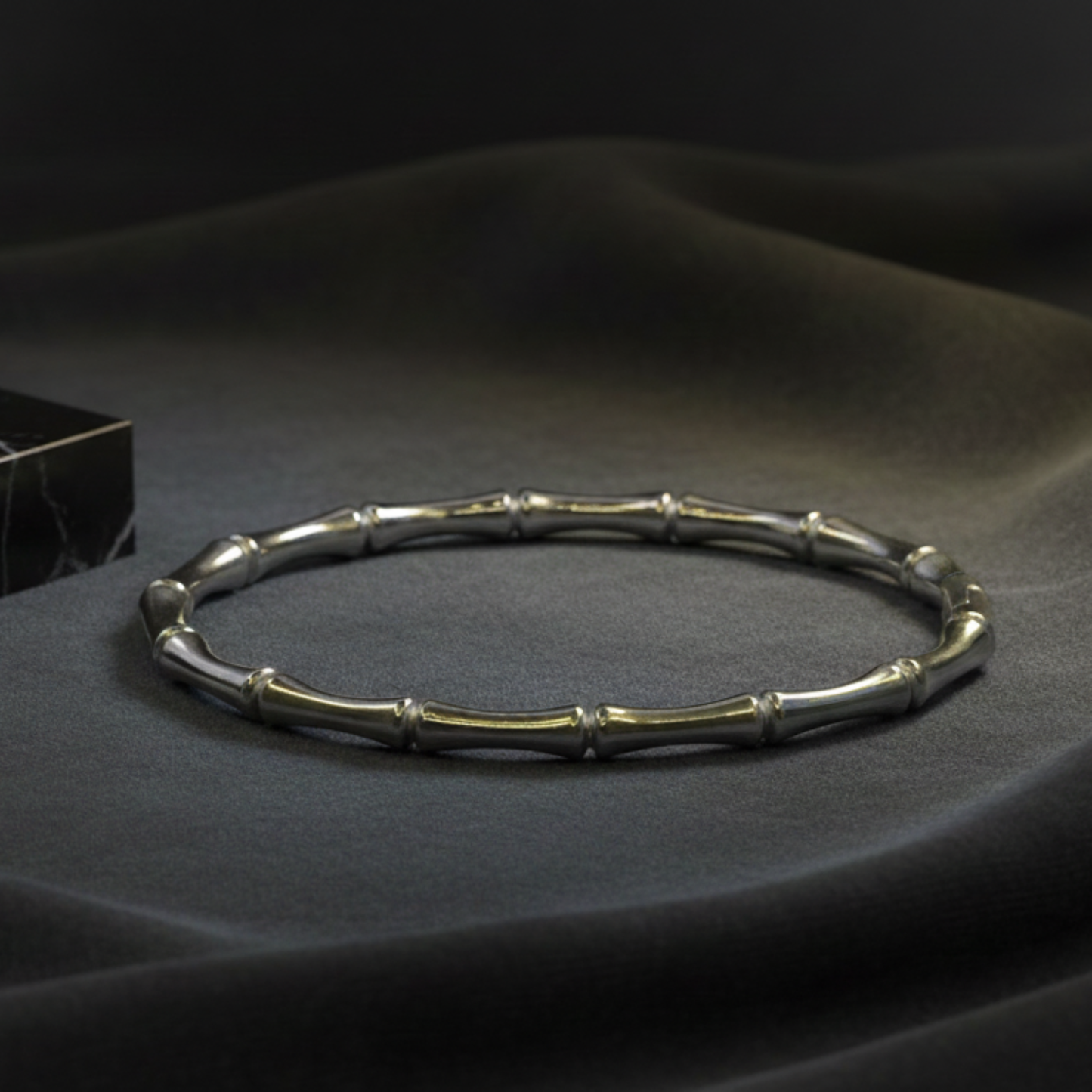 stainless steel bamboo bracelet