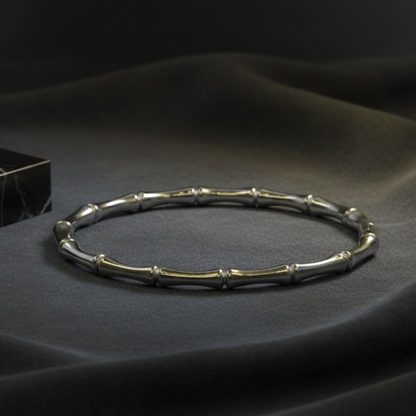 Stainless Steel Bamboo Bracelet