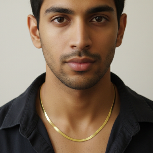 Gold Plated Snake Chain (Small)