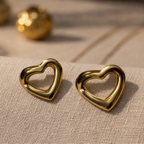 Gold Plated Forever Love Earrings